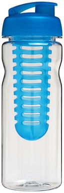 Пляшка спортивна H2O Base , колір прозорий, колір морської хвилі - 21005904- Фото №4