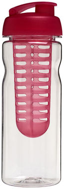 Бутылка спортивная H2O Base , цвет прозрачный, розовый - 21005906- Фото №4