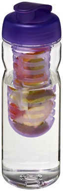 Бутылка спортивная H2O Base , цвет прозрачный, пурпурный - 21005907- Фото №1