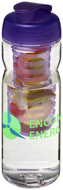 Бутылка спортивная H2O Base , цвет прозрачный, пурпурный - 21005907- Фото №2