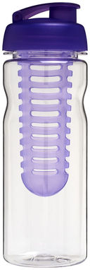 Пляшка спортивна H2O Base , колір прозорий, пурпурний - 21005907- Фото №4