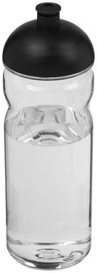 Пляшка спортивна H2O Base , колір прозорий, суцільний чорний - 21006000- Фото №1