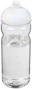 Пляшка спортивна H2O Base , колір прозорий, білий - 21006001- Фото №1