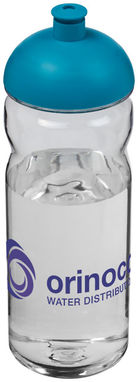 Пляшка спортивна H2O Base , колір прозорий, колір морської хвилі - 21006005- Фото №2