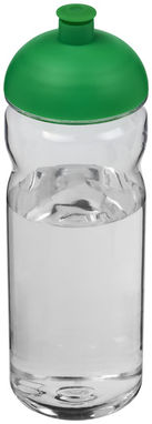 Пляшка спортивна H2O Base , колір прозорий, зелений - 21006006- Фото №1