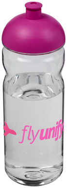Пляшка спортивна H2O Base , колір прозорий, рожевий - 21006008- Фото №2
