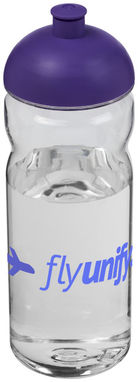 Пляшка спортивна H2O Base , колір прозорий, пурпурний - 21006009- Фото №2