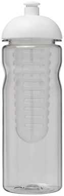 Пляшка спортивна H2O Base , колір прозорий, білий - 21006100- Фото №3