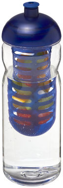 Пляшка спортивна H2O Base , колір прозорий, синій - 21006101- Фото №1