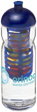 Бутылка спортивная H2O Base , цвет прозрачный, синий - 21006101- Фото №2