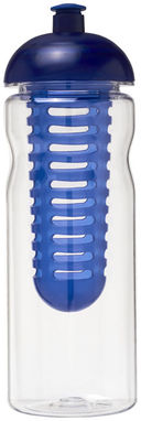 Бутылка спортивная H2O Base , цвет прозрачный, синий - 21006101- Фото №3
