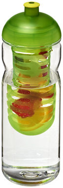 Пляшка спортивна H2O Base , колір прозорий, лайм - 21006103- Фото №1