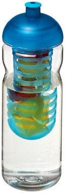 Пляшка спортивна H2O Base , колір прозорий, колір морської хвилі - 21006104- Фото №1