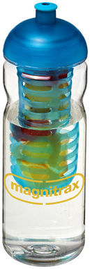 Пляшка спортивна H2O Base , колір прозорий, колір морської хвилі - 21006104- Фото №2