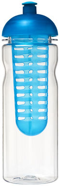 Пляшка спортивна H2O Base , колір прозорий, колір морської хвилі - 21006104- Фото №3