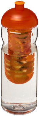 Бутылка спортивная H2O Base , цвет прозрачный, оранжевый - 21006105- Фото №1