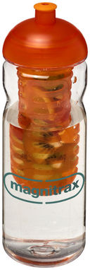 Бутылка спортивная H2O Base , цвет прозрачный, оранжевый - 21006105- Фото №2