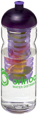 Пляшка спортивна H2O Base , колір прозорий, пурпурний - 21006107- Фото №2