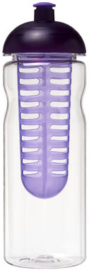 Бутылка спортивная H2O Base , цвет прозрачный, пурпурный - 21006107- Фото №3
