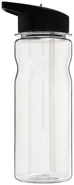 Пляшка спортивна H2O Base , колір прозорий, суцільний чорний - 21006200- Фото №4
