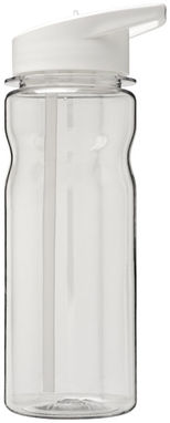 Пляшка спортивна H2O Base , колір прозорий, білий - 21006201- Фото №3