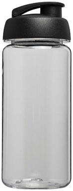 Бутылка спортивная H2O Octave , цвет прозрачный, сплошной черный - 21006300- Фото №4