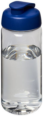 Бутылка спортивная H2O Octave , цвет прозрачный, синий - 21006302- Фото №1