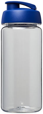 Бутылка спортивная H2O Octave , цвет прозрачный, синий - 21006302- Фото №3