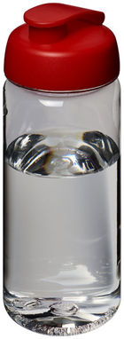 Бутылка спортивная H2O Octave , цвет прозрачный, красный - 21006303- Фото №1