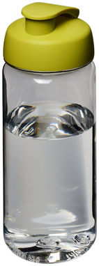 Бутылка спортивная H2O Octave , цвет прозрачный, лайм - 21006304- Фото №1