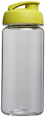 Бутылка спортивная H2O Octave , цвет прозрачный, лайм - 21006304- Фото №4
