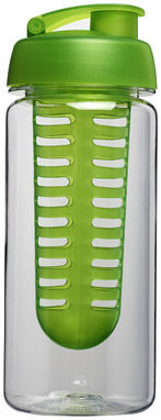 Бутылка спортивная H2O Octave , цвет прозрачный, лайм - 21006403- Фото №4