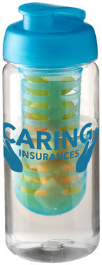 Бутылка спортивная H2O Octave , цвет прозрачный, цвет морской волны - 21006404- Фото №2