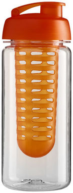 Пляшка спортивна H2O Octave , колір прозорий, помаранчевий - 21006405- Фото №4