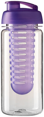 Пляшка спортивна H2O Octave , колір прозорий, пурпурний - 21006407- Фото №3