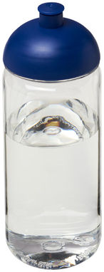 Бутылка спортивная H2O Octave , цвет прозрачный, синий - 21006502- Фото №1