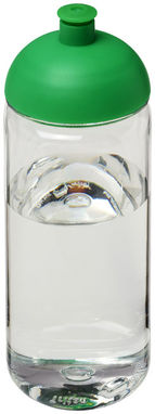 Бутылка спортивная H2O Octave , цвет прозрачный, зеленый - 21006506- Фото №1
