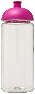 Бутылка спортивная H2O Octave , цвет прозрачный, розовый - 21006508- Фото №3