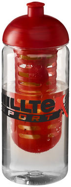 Бутылка спортивная H2O Octave , цвет прозрачный, красный - 21006602- Фото №2