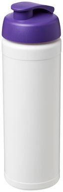Пляшка спортивна Baseline Plus , колір білий пурпурний - 21007009- Фото №1