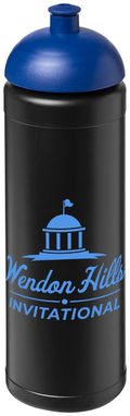 Пляшка спортивна Baseline Plus , колір суцільний чорний, синій - 21007113- Фото №2