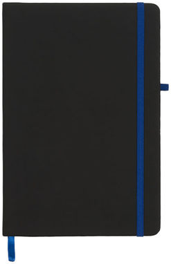 Блокнот Noir , колір суцільний чорний, синій - 21020801- Фото №3