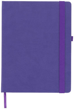 Блокнот Rivista, цвет пурпурный - 21021306- Фото №3