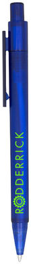 Ручка шариковая Calypso, цвет матовый синий - 21035402- Фото №2