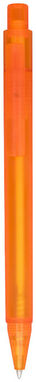 Ручка шариковая Calypso, цвет матовый оранжевый - 21035404- Фото №1