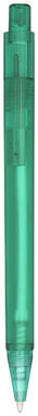 Ручка шариковая Calypso, цвет матовый зеленый - 21035406- Фото №1