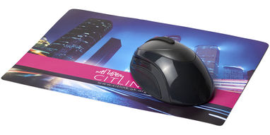 Легкий коврик для миші Brite-Mat , колір суцільний чорний - 21052500- Фото №4