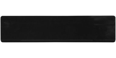 Линейка Terran  15 см, цвет сплошной черный - 21053400- Фото №3