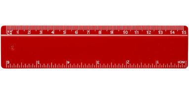 Лінійка Renzo  15 см, колір червоний - 21053604- Фото №3