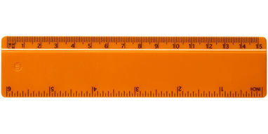 Лінійка Renzo  15 см, колір помаранчевий - 21053609- Фото №3